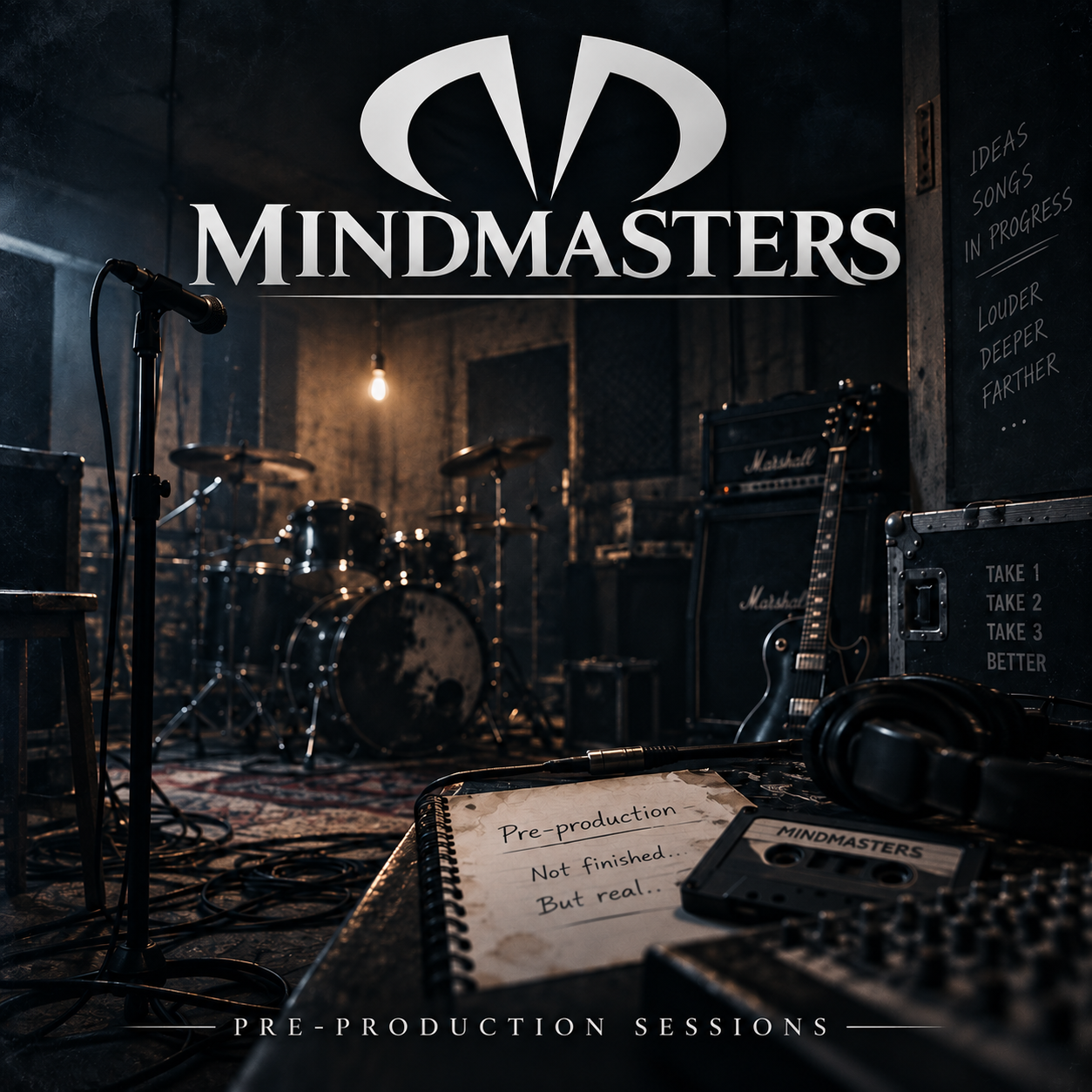 MindMasters pre-production artwork